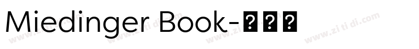 Miedinger Book字体转换 Miedinger Book字体转换